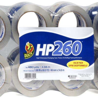 Clear Packing Tape 6 Rolls