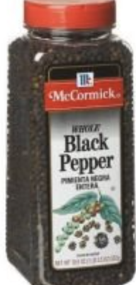 Pepper, Bulk Canister